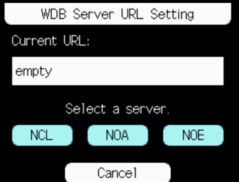 WDB URL Settings